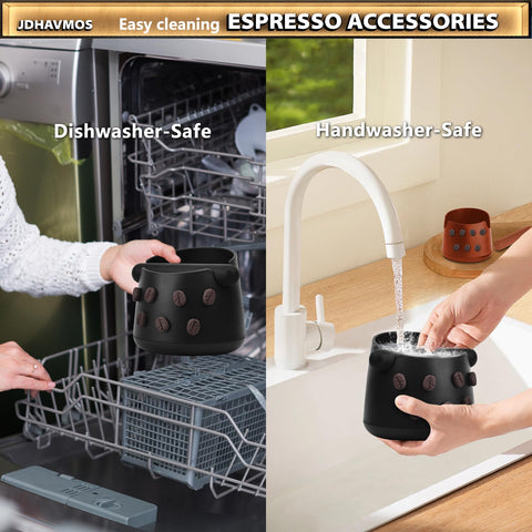 JDHAVMOS espresso grounds disposal supports quick cleanup after shots