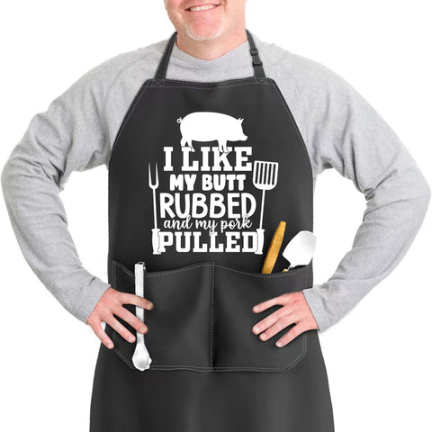 JDNFYGX durable kitchen apron guards clothes during chores and meals.