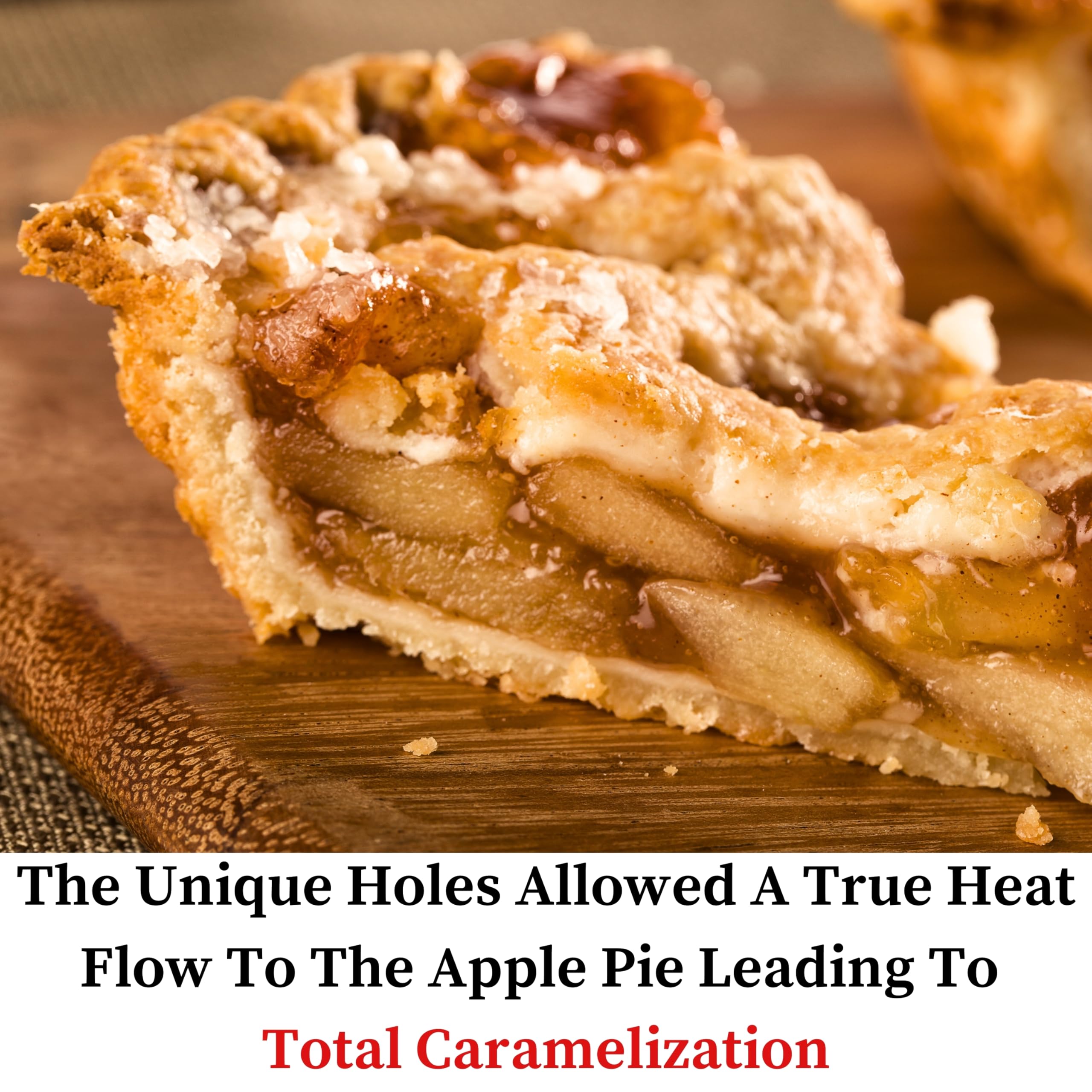 Jean Lemond pie pan with removable bottom for easy release