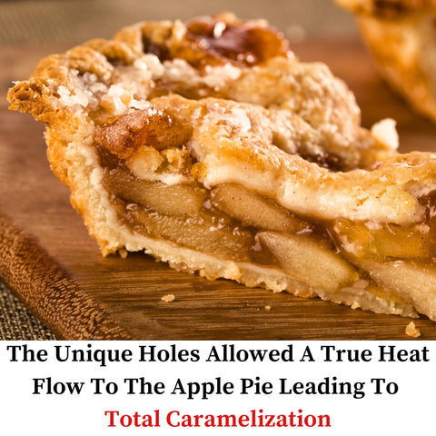 Jean Lemond pie pan with removable bottom for easy release