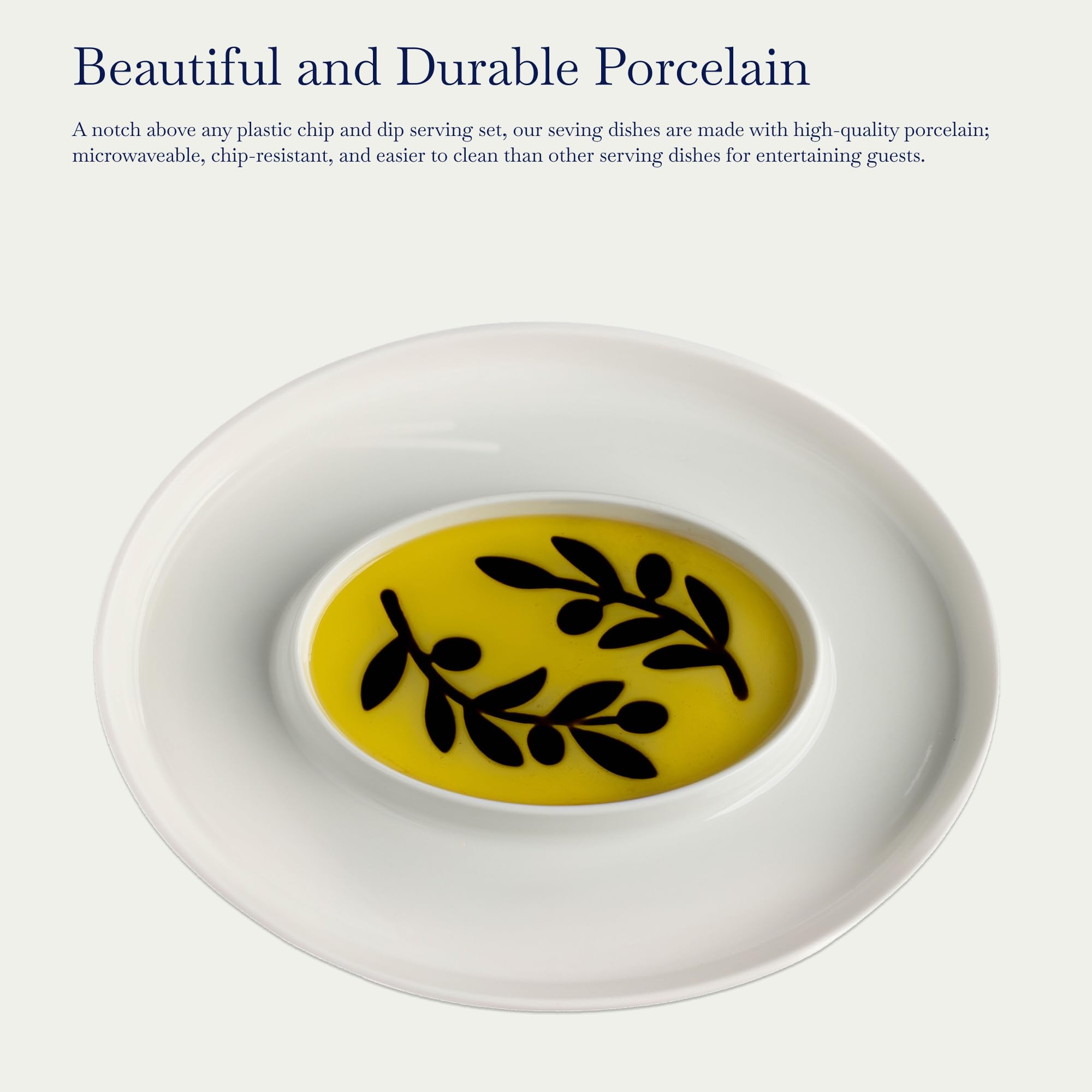 Jeanne Fitz caviar serving set adds luxury to hors d'oeuvres.