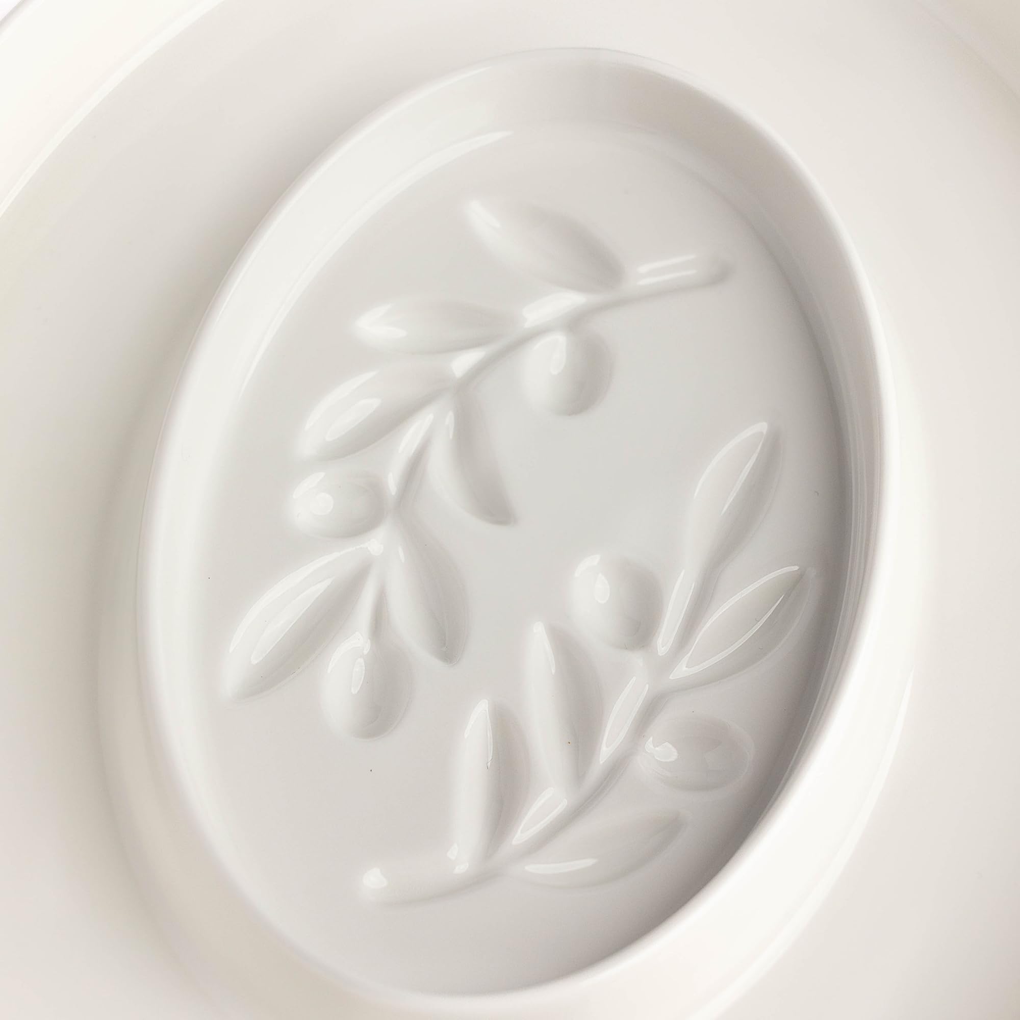 Jeanne Fitz dipping bowl close-up for oil and balsamic display.