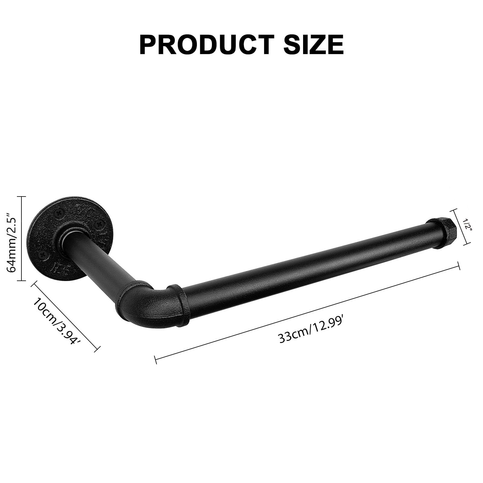 Jeasor vintage farmhouse design towel holder for kitchen and bathroom