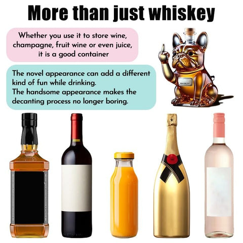 JeCgRrY multi-use decanter doubles as wine or champagne storage for celebrations.