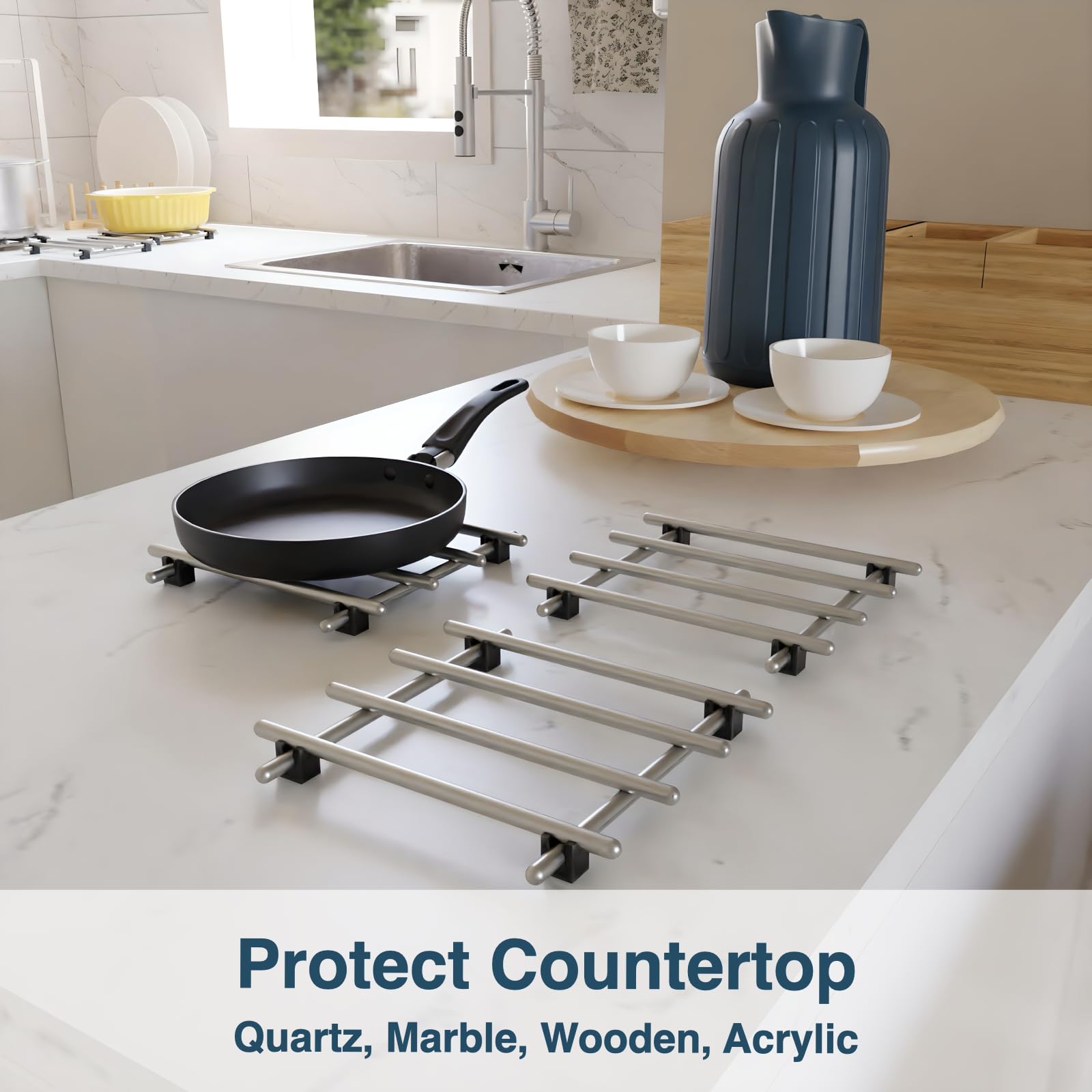 JEEATCN baking tray holder offers safe support during cooking