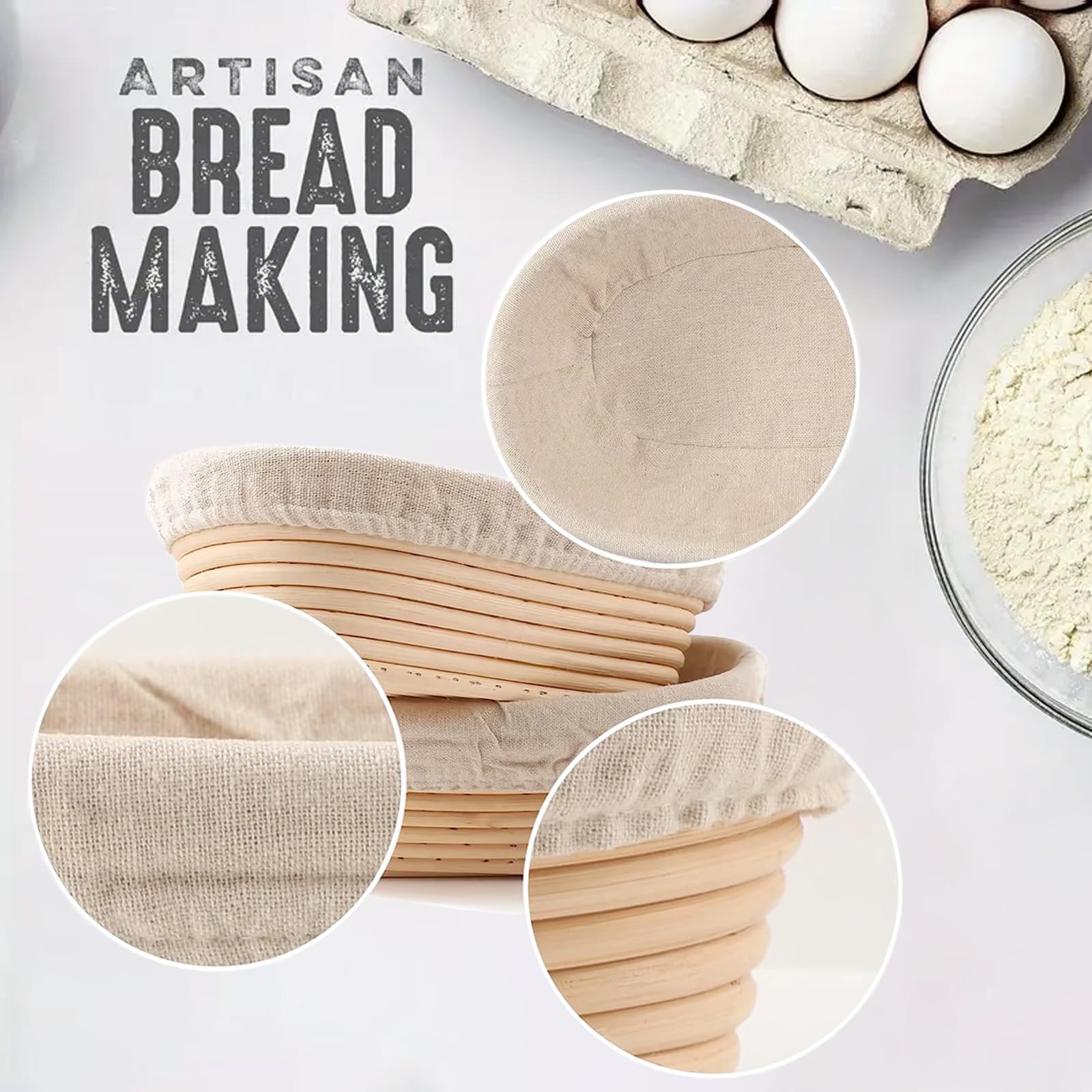 Jeensley dough proofing setup helps manage moisture for crust and texture.