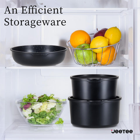 JEETEE durable aluminum construction supports everyday cooking with lasting performance.