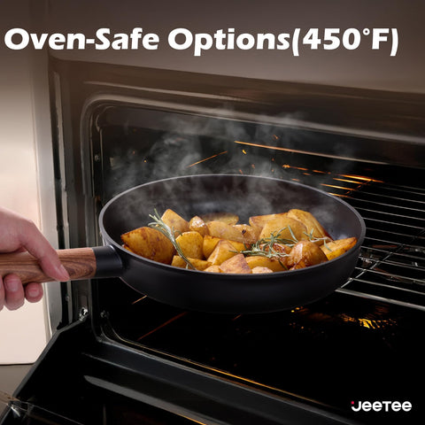 JEETEE oil polymerization bottom delivers even heat for consistent searing