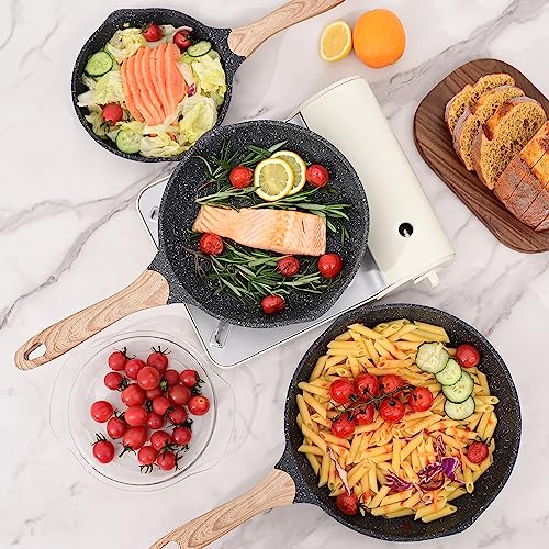 JEETEE omelette bacon skillet ready for breakfast favorites