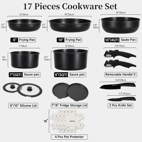 JEETEE oven-safe design supports baking and roasting up to 480°F.