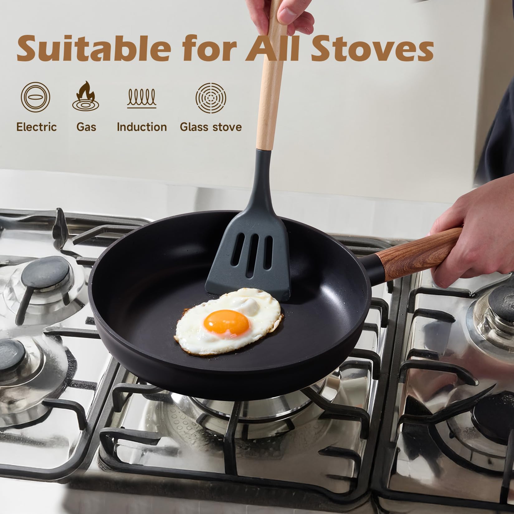 JEETEE oven-safe construction supports stovetop to oven recipes