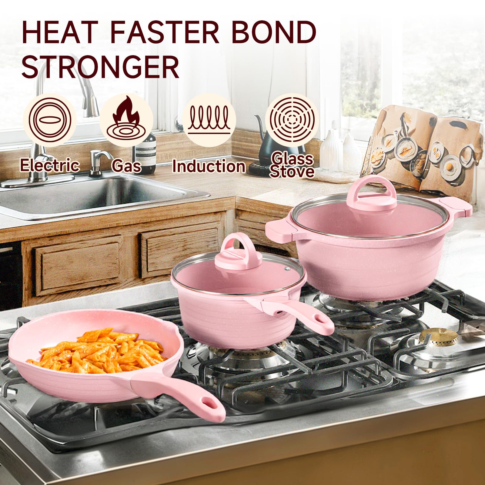 JEETEE pink dual pour spouts for drip-free pouring
