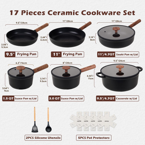 JEETEE pots with removable handles for flexible cooking setups