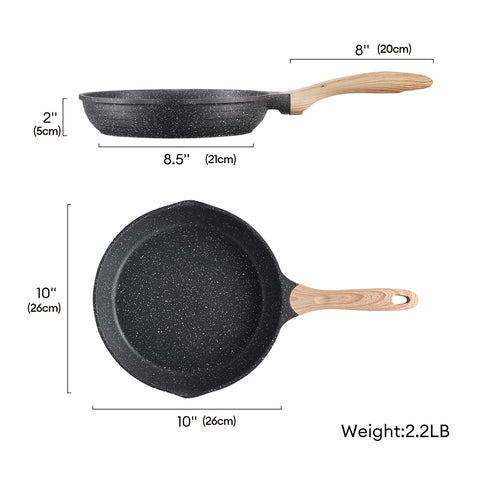 JEETEE versatile frying pan ideal for daily meals and weeknights