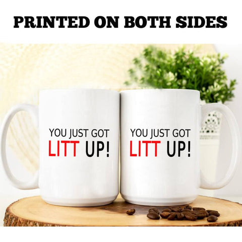 J.Ehonace ceramic mug interior and print for durable long-lasting use