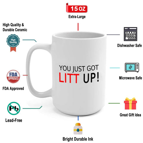 J.Ehonace mug in use with hot drink demonstrates everyday desk moments