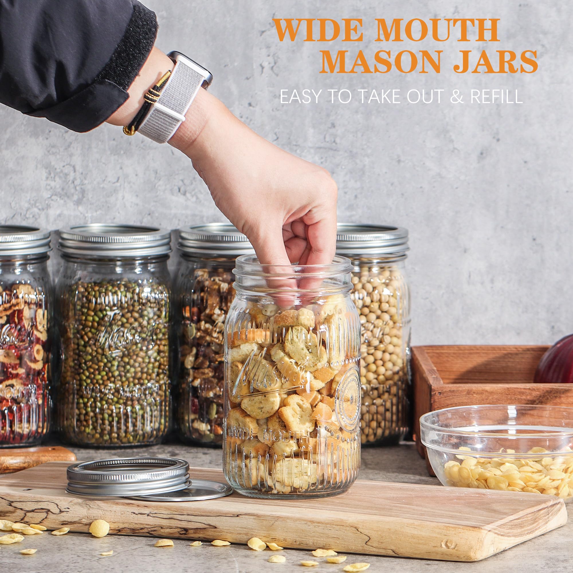 Jeitae jars are dishwasher safe for quick cleanup