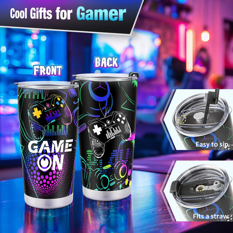 Jekeno gamepad hat featuring bold print for casual gamer style.