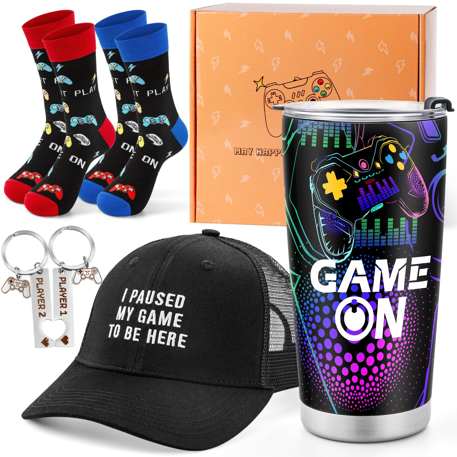 Jekeno gamer tumbler 20oz insulated for cold drinks during long gaming sessions.