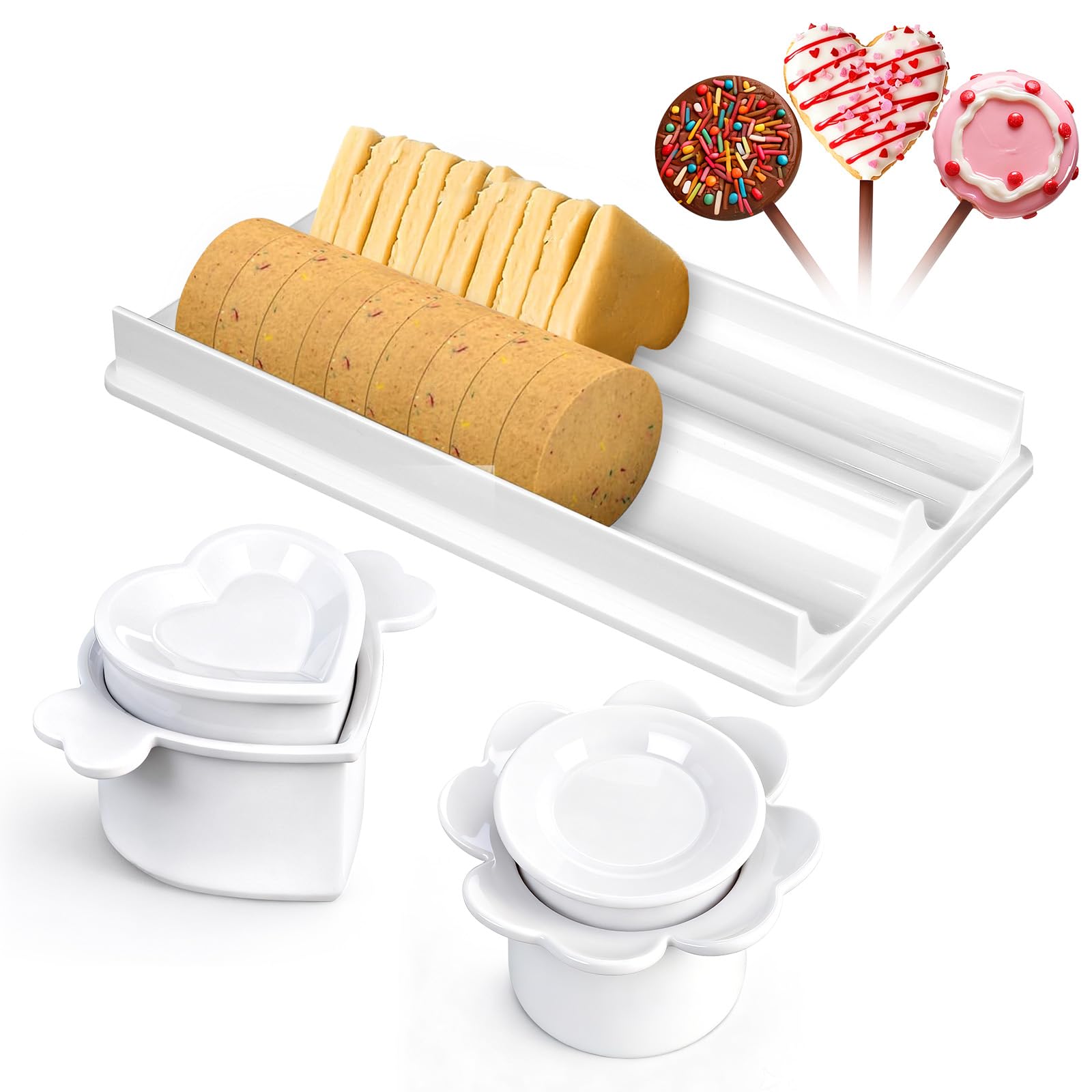 Jekyeroyme cake pop mold with dual tray for high-volume baking