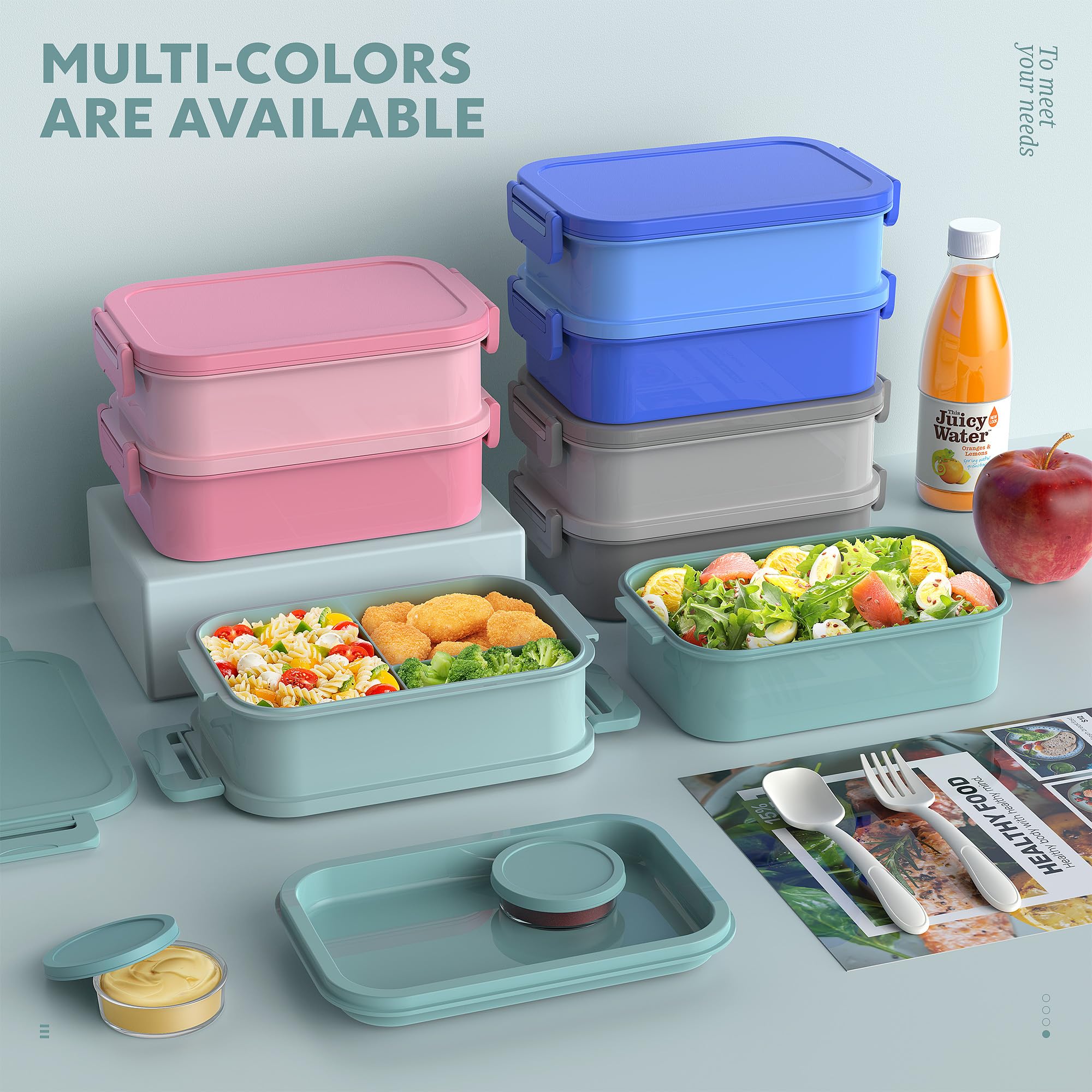 Jelife BPA-free material ensures safe family lunches