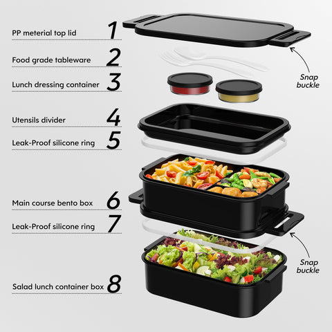 Jelife BPA-free material emphasizes safe, reusable lunch option