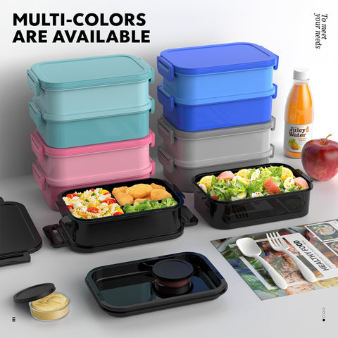 Jelife easy-clean, dishwasher-safe bento simplifies after-meal cleanup