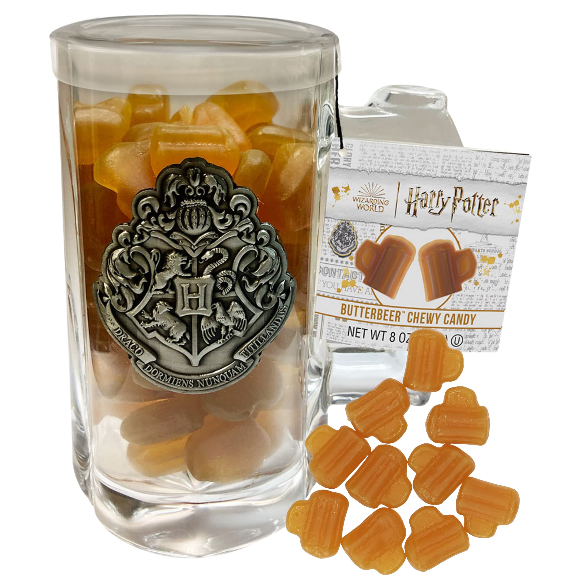 Jelly Belly Harry Potter butter beer mug with glass handle for party sharing