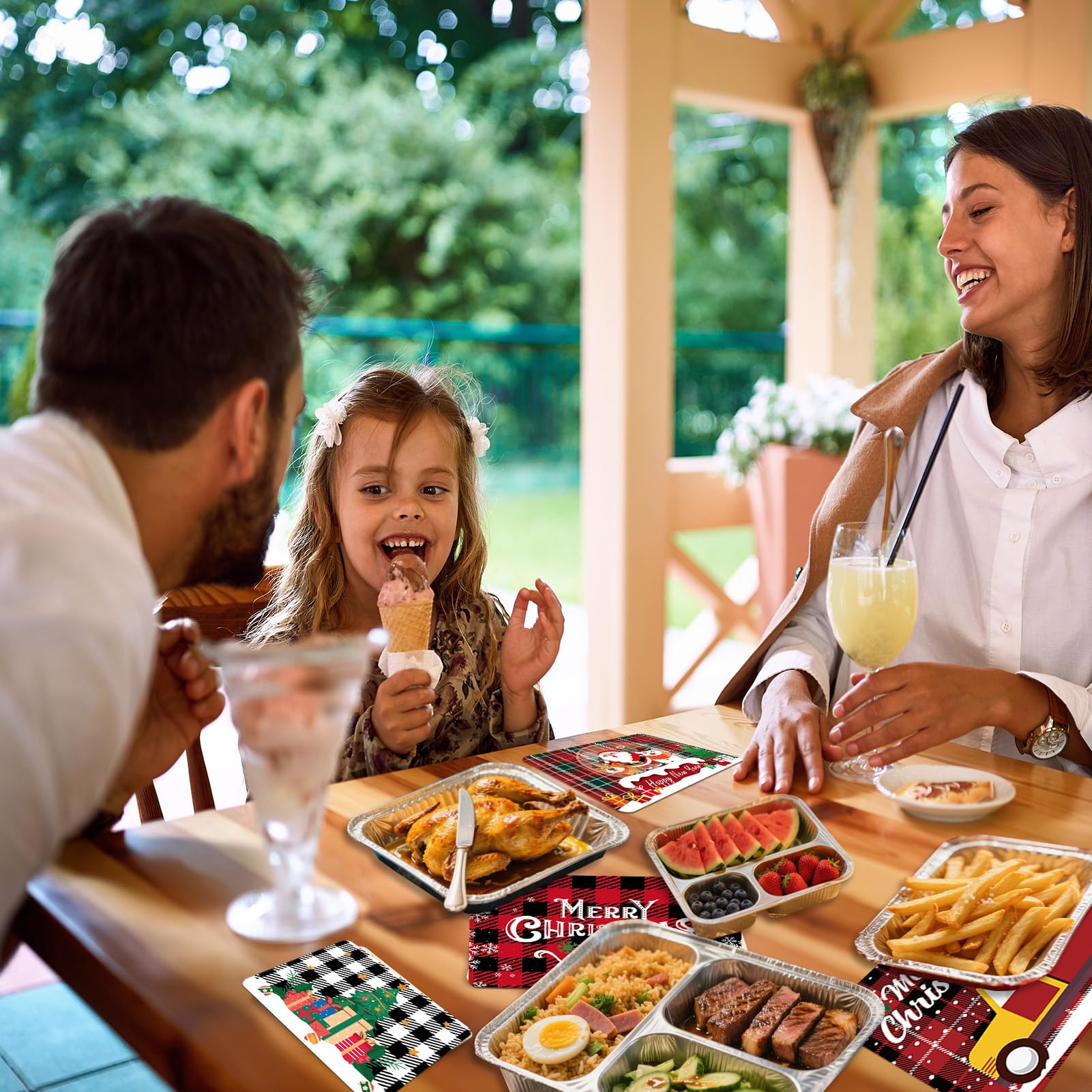 Jengaer aluminum holiday tin for durable, travel-friendly treats.