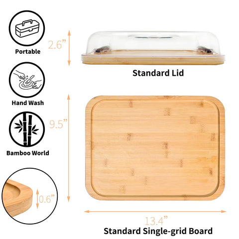 JEPISADI durable charcuterie board set for everyday use.