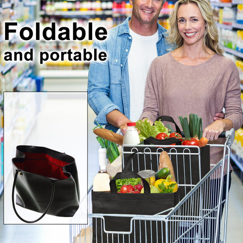 JERIA foldable tote bag in compact form, ideal for travel and storage