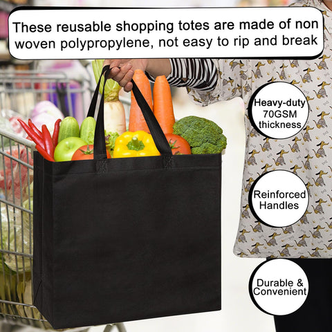JERIA grocery bag bulk pack suitable for supermarket shopping