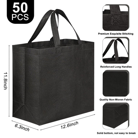 JERIA nonwoven fabric tote bag showing durable material for repeated use