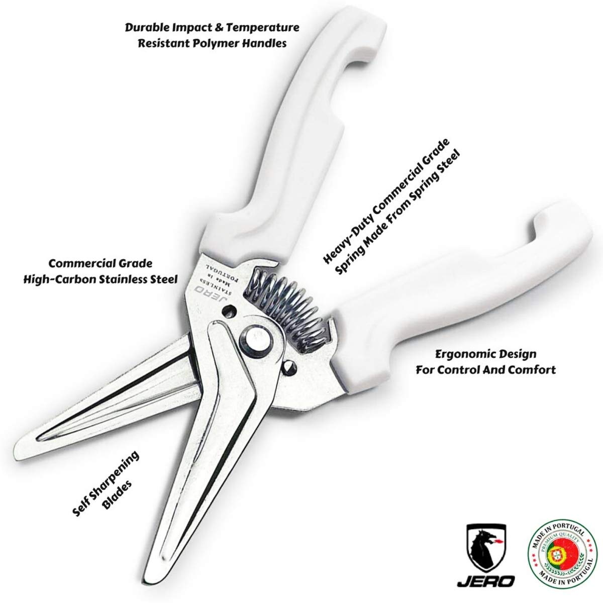 Jero kitchen shears for floral trimming and daily kitchen tasks.