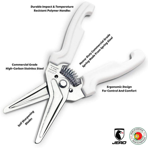 Jero kitchen shears for floral trimming and daily kitchen tasks.