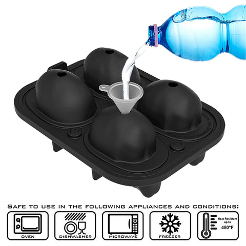 JETKONG large skull ice cubes for dramatic party centerpieces.