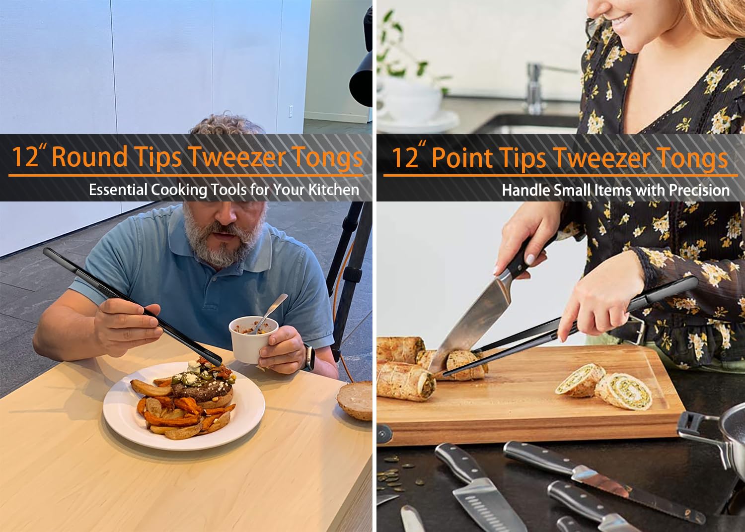JetKong plating delicate foods with precision using fine tweezers.