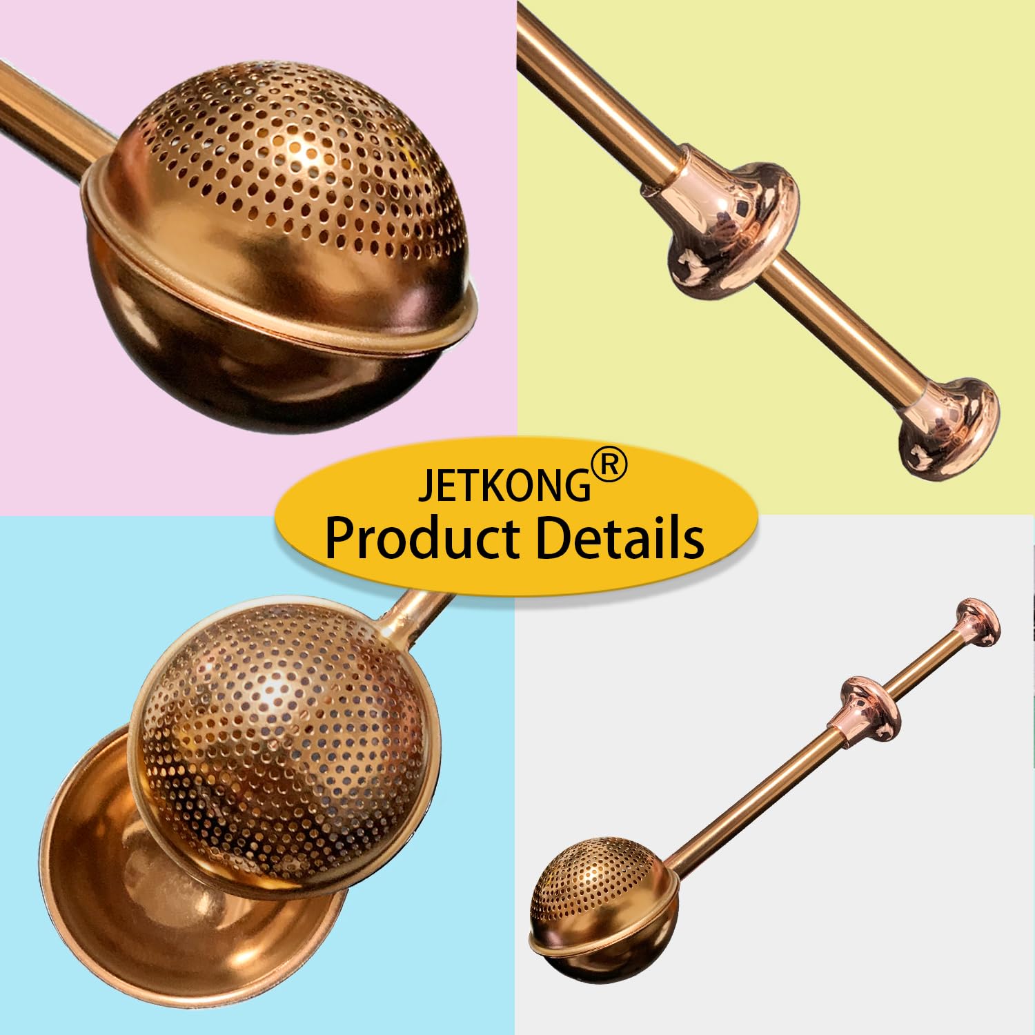 JETKONG stainless steel dusting wand easy to clean and dishwasher safe.