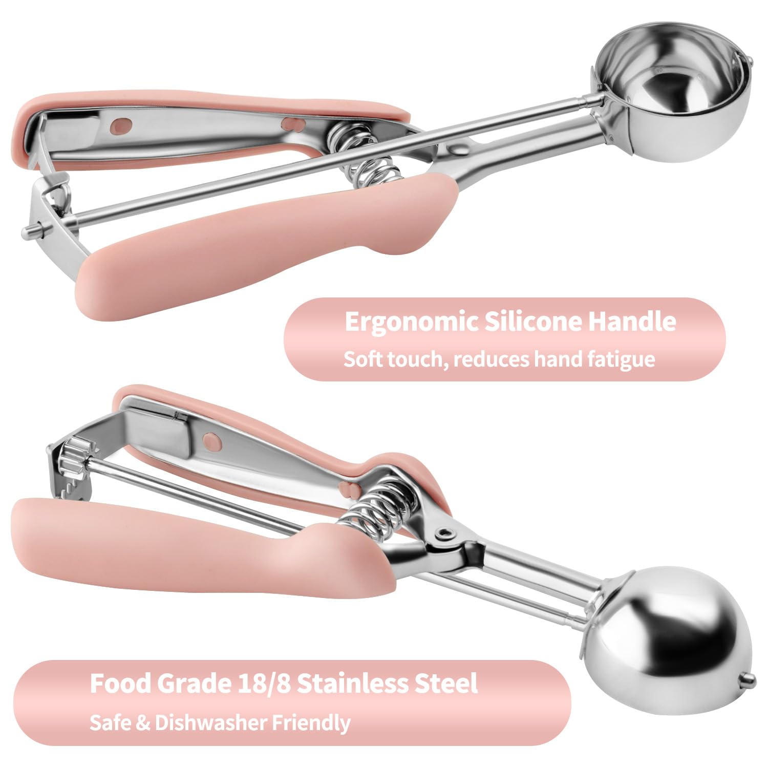 JETONN portion-control tool helps achieve uniform cookies and muffins.