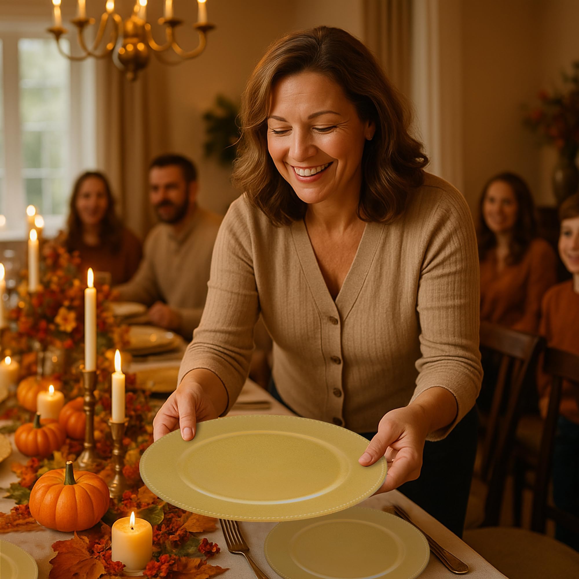 JEVERGN protects surfaces while serving dishes during meals