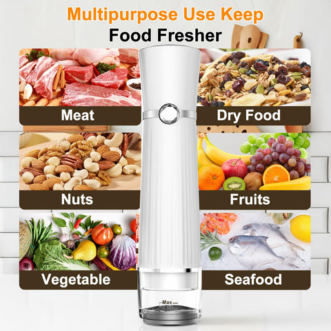 Jexqizy two-seal clips ensure secure closure for long-lasting freshness.
