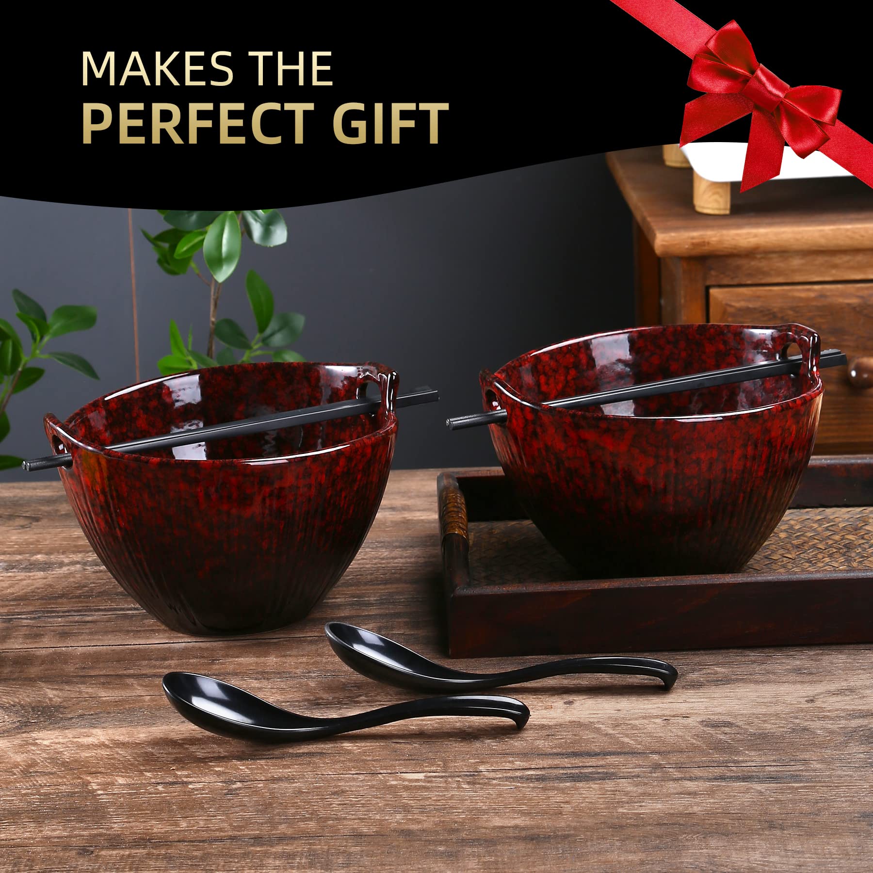 JH JIEMEI HOME durable porcelain bowls; dishwasher safe for easy cleanup