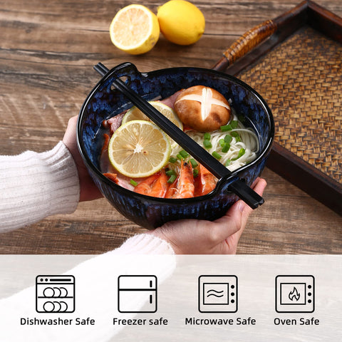 JH JIEMEI HOME 7-inch ramen bowl ideal for noodles.
