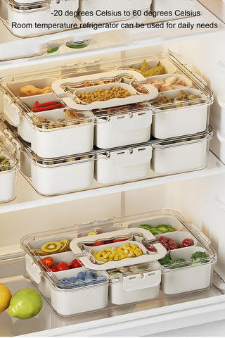 J-hong BPA-free food-grade tray ideal for fruits, vegetables, and nuts.