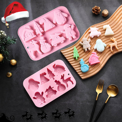 JHYlilia snowflake mold pack for delicate candy and jelly shapes.
