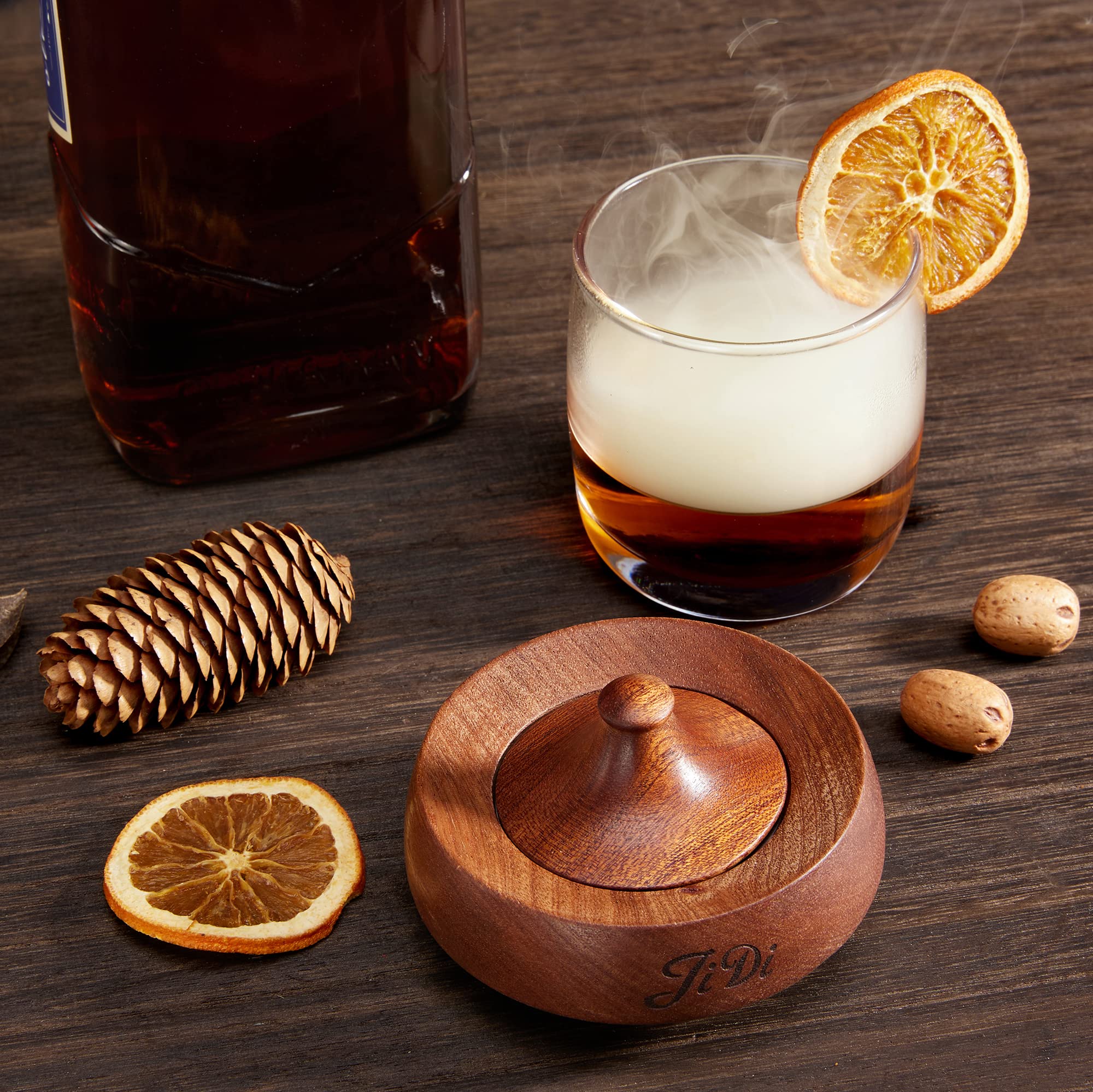 Compact diameter fits most wine glasses for easy serving