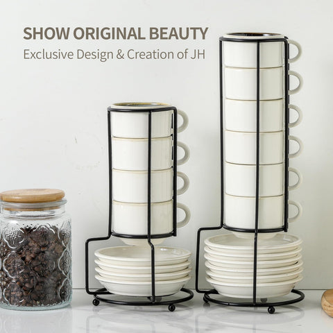 JIEMEI HOME ideal for espresso, tea, or hot chocolate in daily moments.