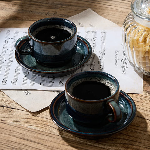 JIEMEI HOME stackable coffee and tea set fits daily rituals and guest moments.