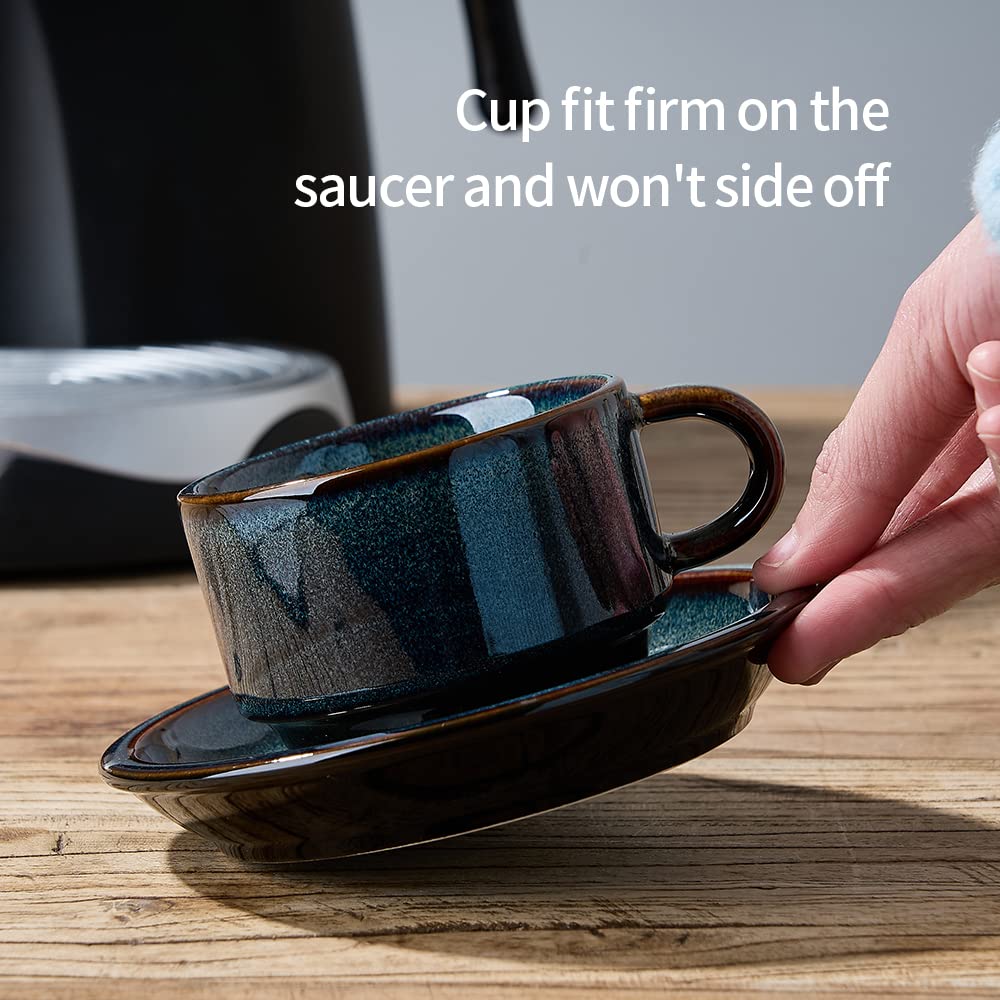 JIEMEI HOME metal stand neatly holds cups to save counter space.