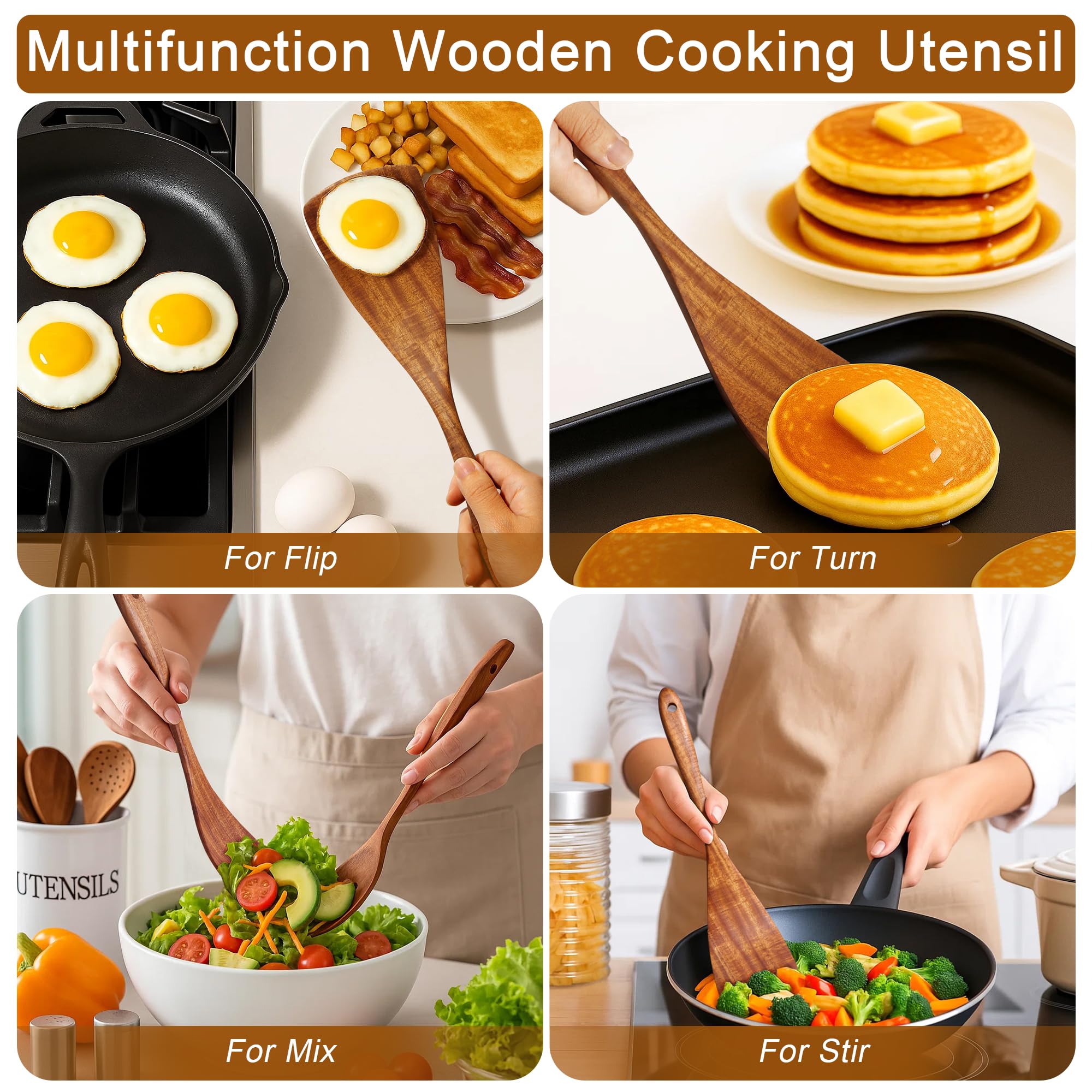 Jilla-hla spatula long-handle for comfortable grip and leverage